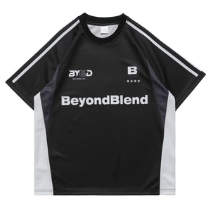 Retro racing t-shirts motorsports top y2k racing tee in white