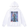 Raver hoodie cyberpunk pullover punk top retro slogan jumper