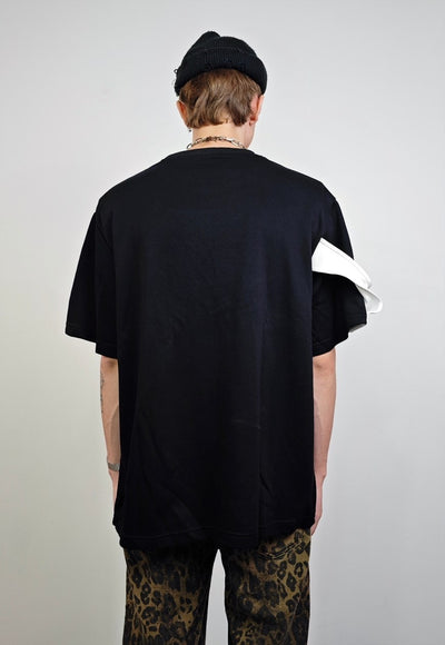 Utility buckle t-shirt grunge workwear top going out tee