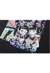 Baby metal t-shirt Japanese tee vintage anime top acid grey