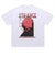 Strange t-shirt thunder tee lightning slogan top in White