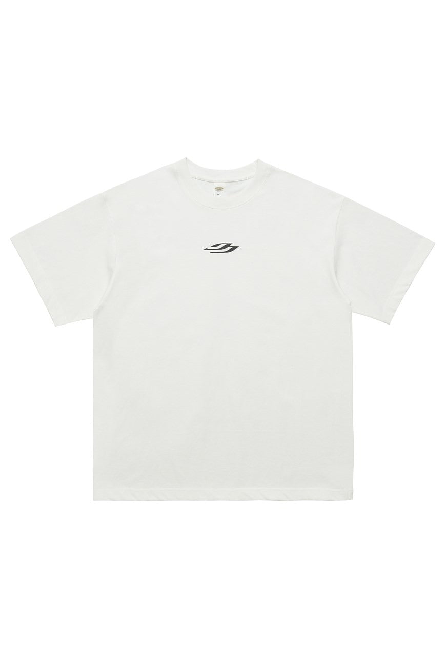 Cyberpunk t-shirt cyborg print tee retro grunge top in white