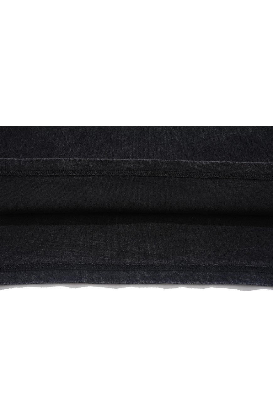 Teddy bear print t-shirt grunge tee x-ray top in black