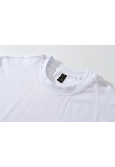 Sleep t-shirt bed insomnia long tee retro top in white