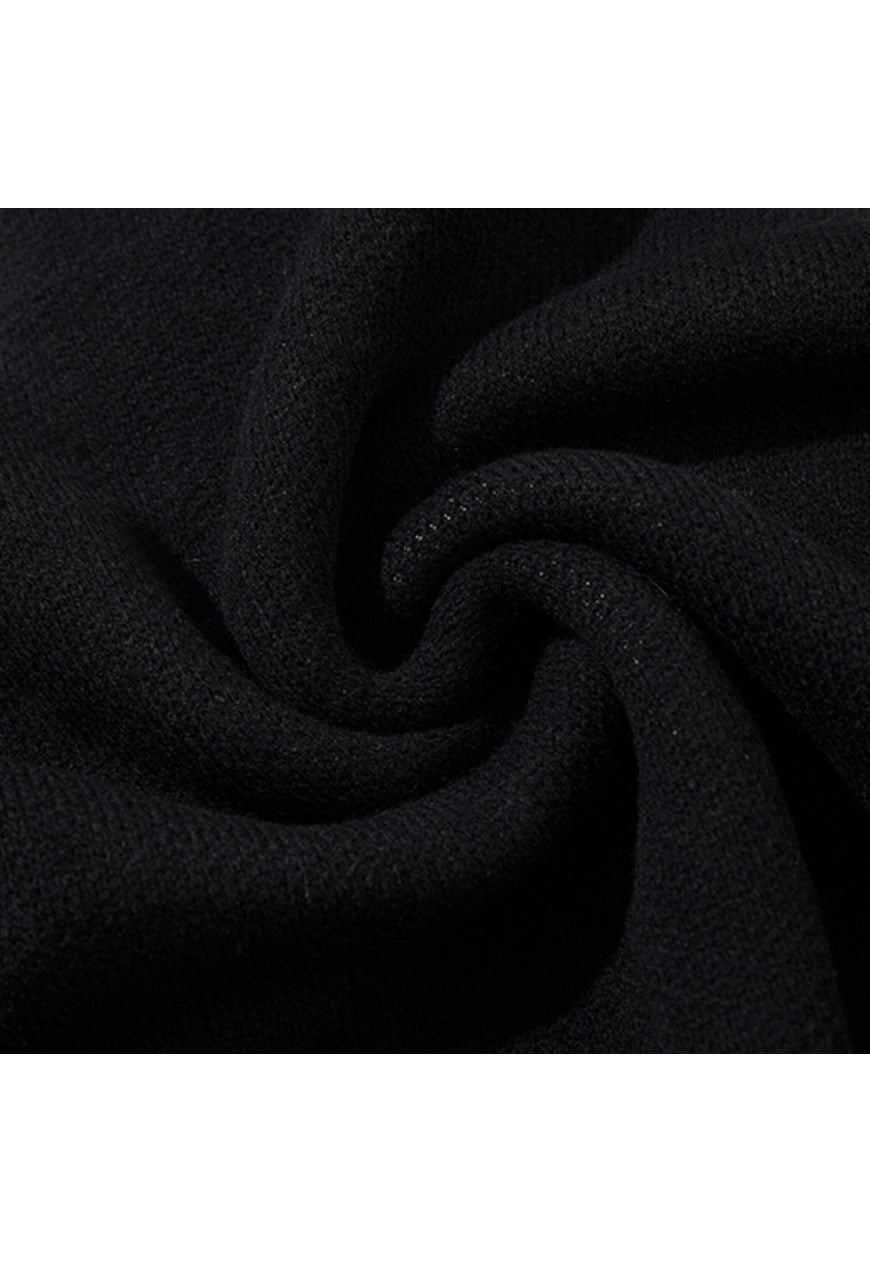 Shredded sweater ripped punk jumper Gothic butterfly top