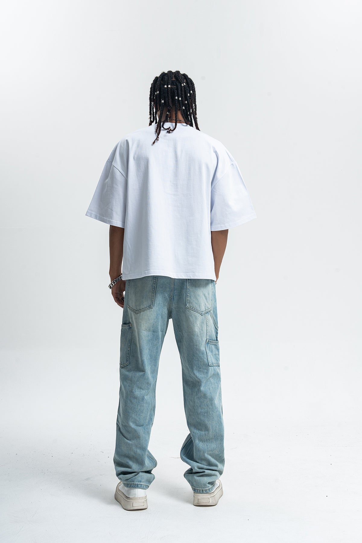 Kidcore t-shirt stupid slogan top grunge hip-hop tee in white