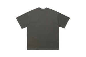 Angel devil t-shirt funny religion top retro cartoon tee in black