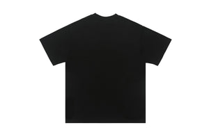 Retro racing t-shirt motorsports top retro logo tee in black