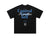 Control slogan t-shirt motivational top 90s tee in black
