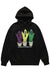 Ghost print hoodie Casper pullover raver top come out jumper