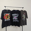 AESTHRTIC PRINT vintage wash t-shirt sample sale 3 for 2