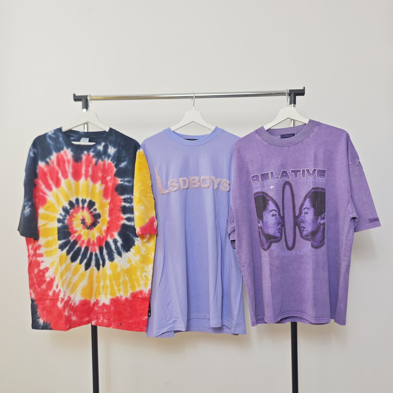 Tie Dye  t-shirt tank top surfer vintage wash sample sale 3 for 2