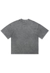 American baseball t-shirt duck cartoon tee sports top grey