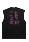 Power rangers sleeveless t-shirt Gothic tank top surfer vest