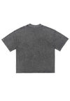 Ghost t-shirt shadow print tee retro gothic top vintage grey