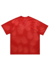 Hip-hop t-shirt rapper tee Notorious B.I.G. top in acid red