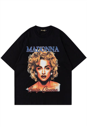 Madonna t-shirt Vogue tee vintage wash queen of pop top