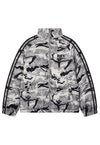 Military puffer jacket camo print bomber army pattern coat