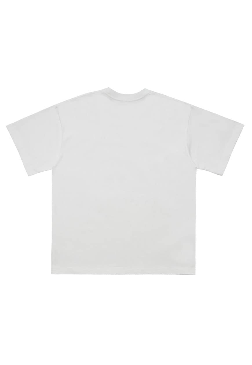 Bionic hand t-shirt cyberpunk tee grunge raver top in white