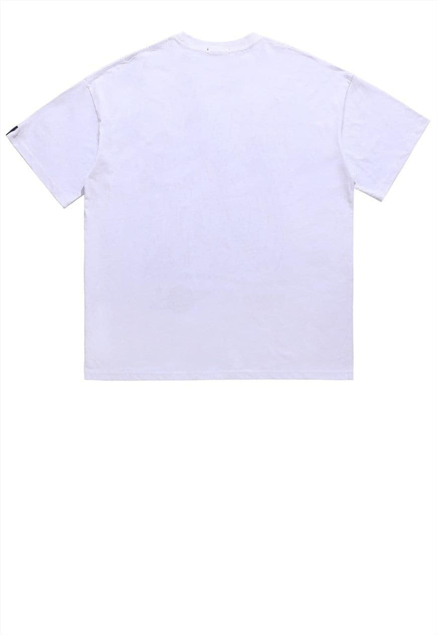 Slipknot t-shirt Y2K metal band tee grunge top in black