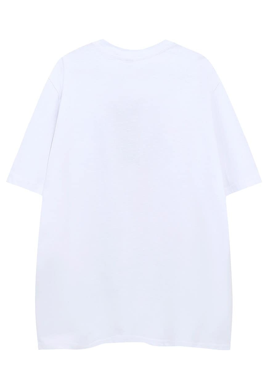 Dragon ball t-shirt Anime tee Japanese retro DBZ top white