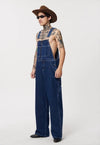 Denim dungarees high quality jean overalls in blue