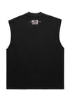 Cyber goth tank top surfer vest retro sleeveless t-shirt