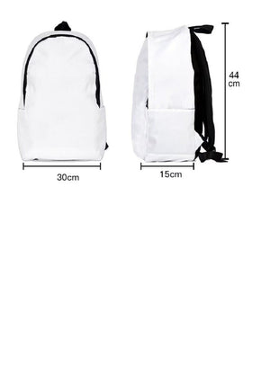 Sea life backpack summer festival rucksack in white