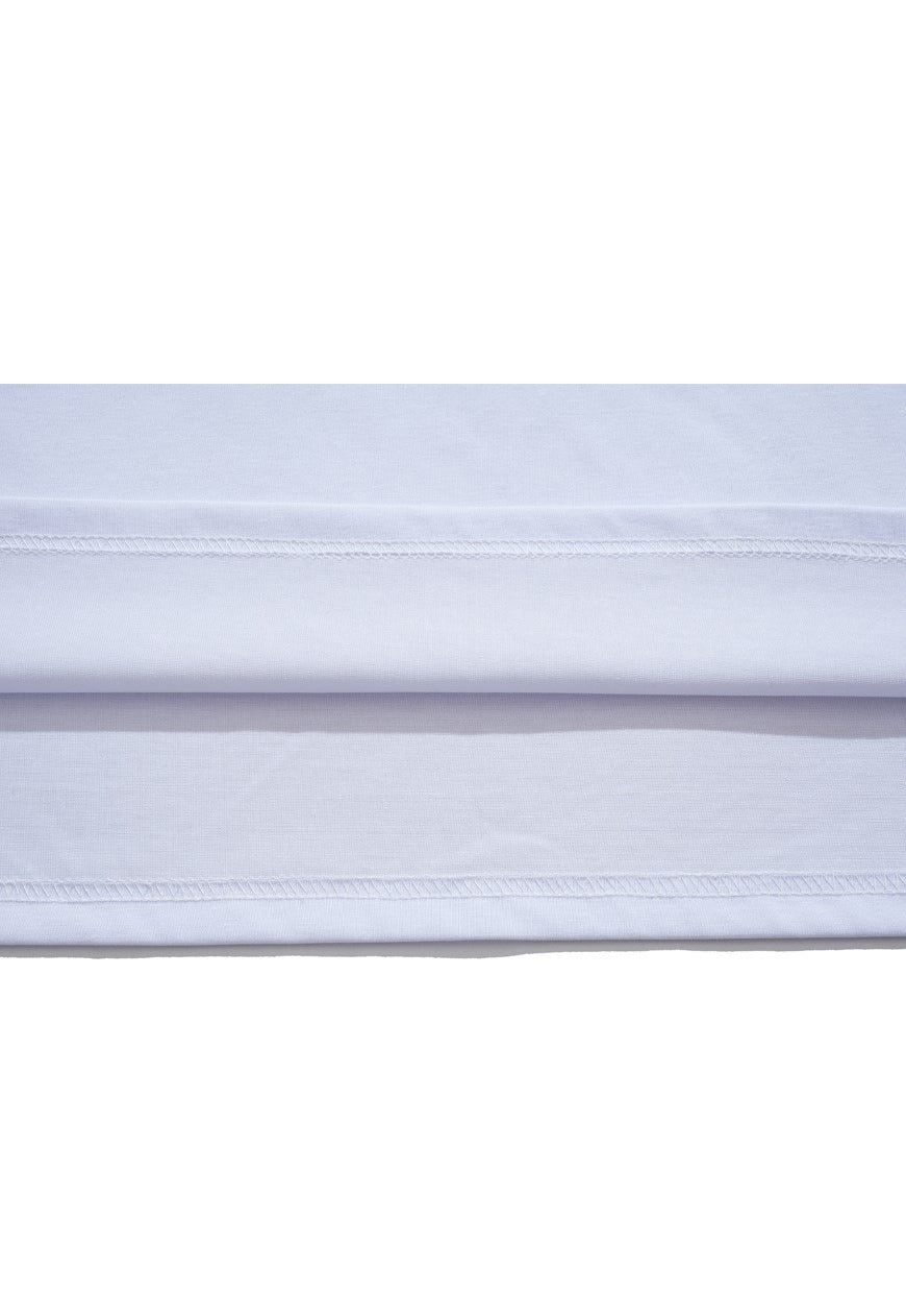 Mustang car t-shirt dice print tee retro racing top in white