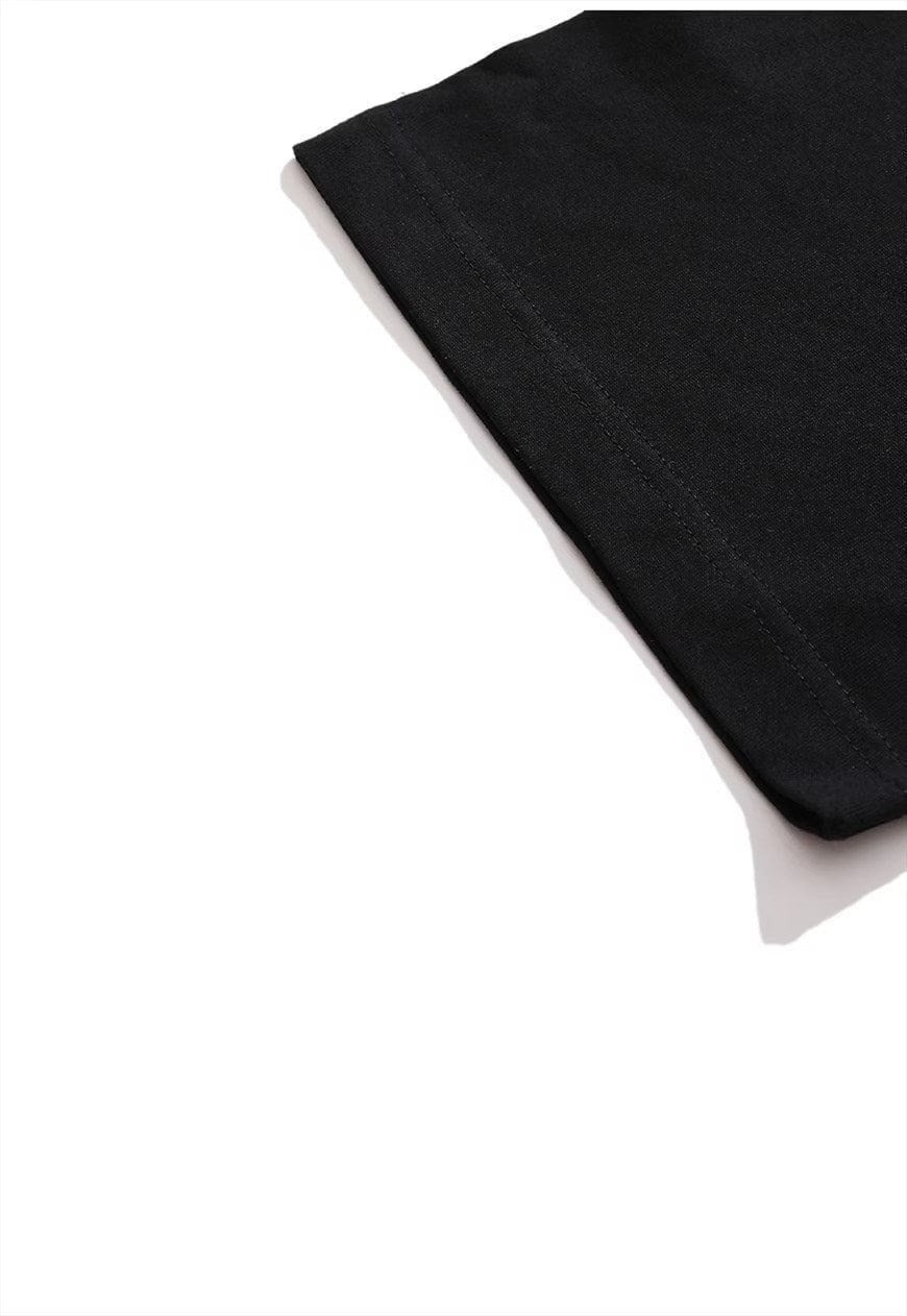 Friday 13th t-shirt Jason horror mask top horror tee grey