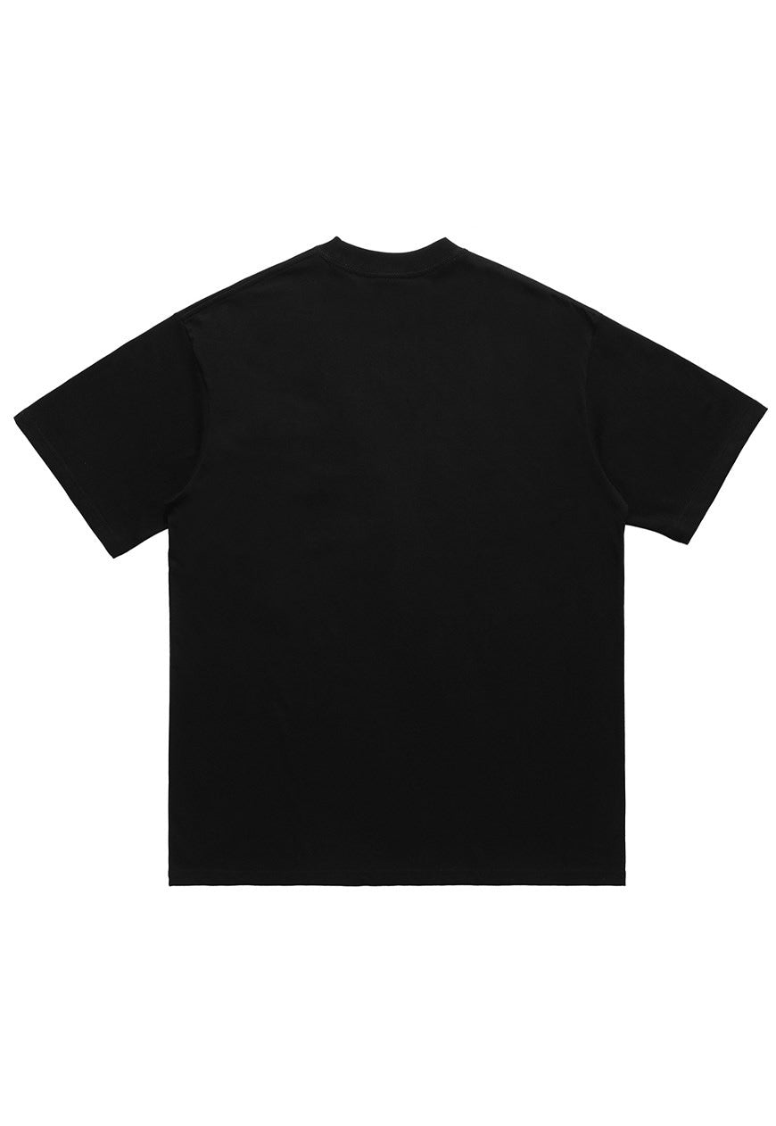 Dead rapper t-shirt Tupac Shakur tee hip-hop top in black