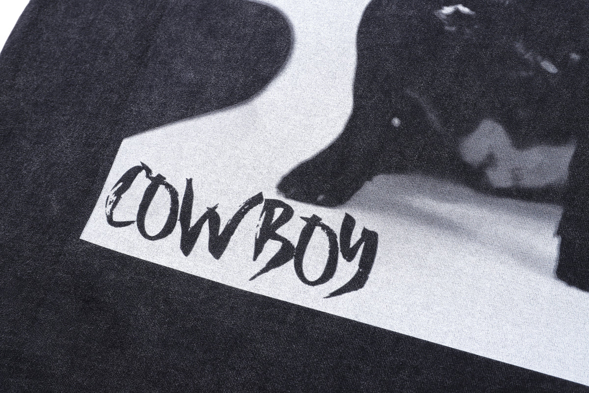 French bulldog t-shirt dog print tee retro poster top in vintage grey