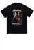 Retro slogan t-shirt vintage poster print tee anime top