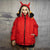 Devil horn bomber jacket handmade reversible fleece puffer