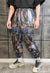 Detachable Baroque joggers handmade shorts religion pants