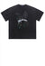 Eagle print t-shirt snake tee retro goth bible top in black