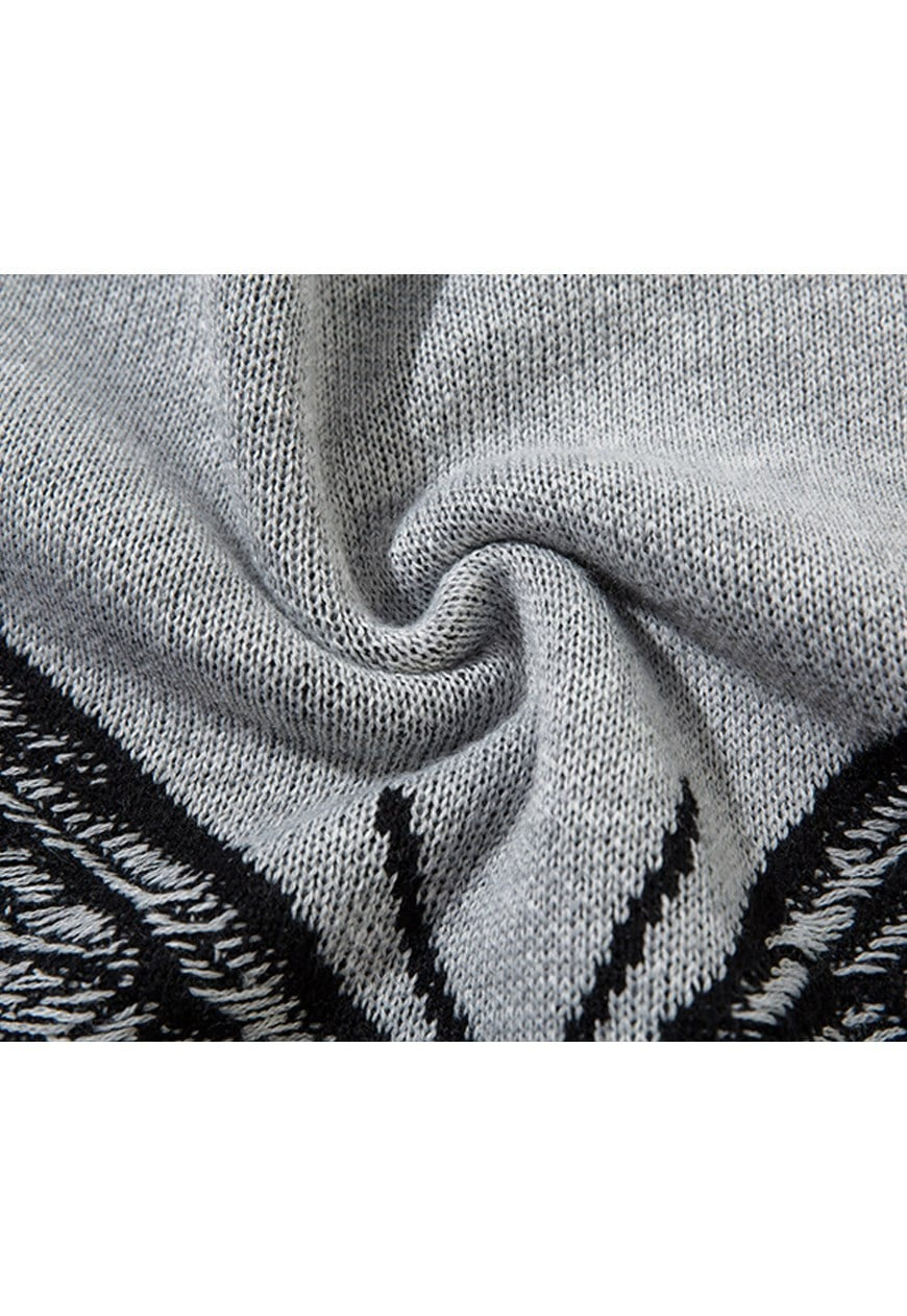 Butterfly sweater grey black ripped gothic jumper grunge top