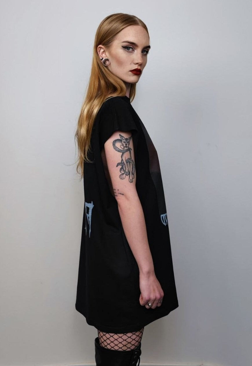 Gothic tank top old surfer vest castle sleeveless t-shirt