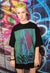 Creepy t-shirt 90s religion graffiti top grunge tshirt black (Copy