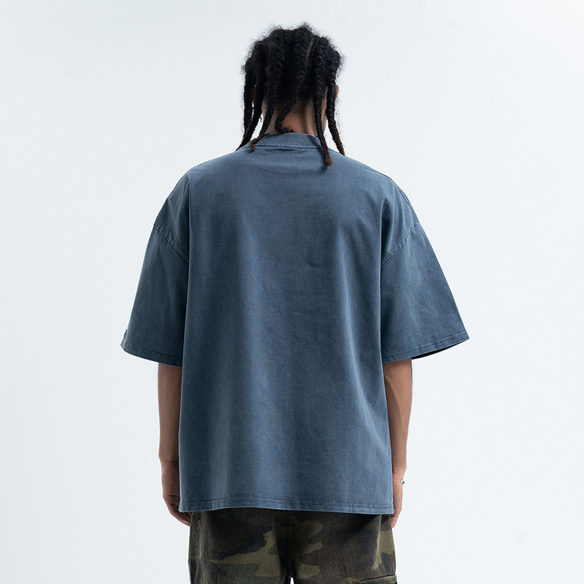 Motivational t-shirt retro grunge top old slogan tee in black