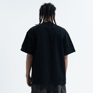 Pool game t-shirt retro gamer top grunge preppy tee black