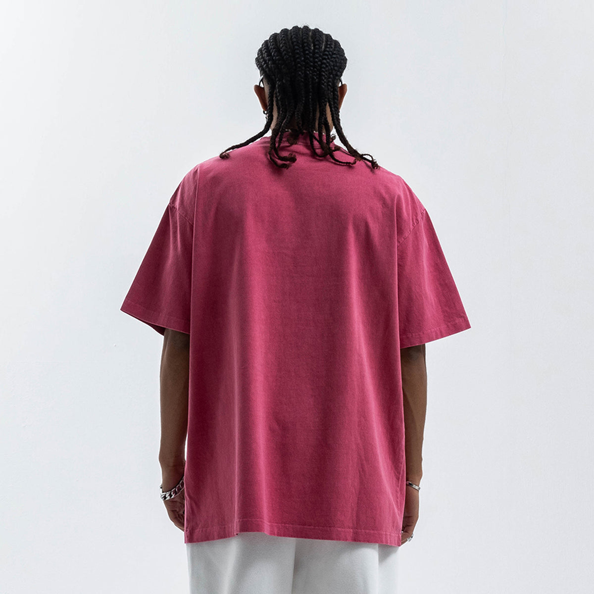 Graffiti t-shirt mouse print top grunge cartoon tee skater jumper in pink