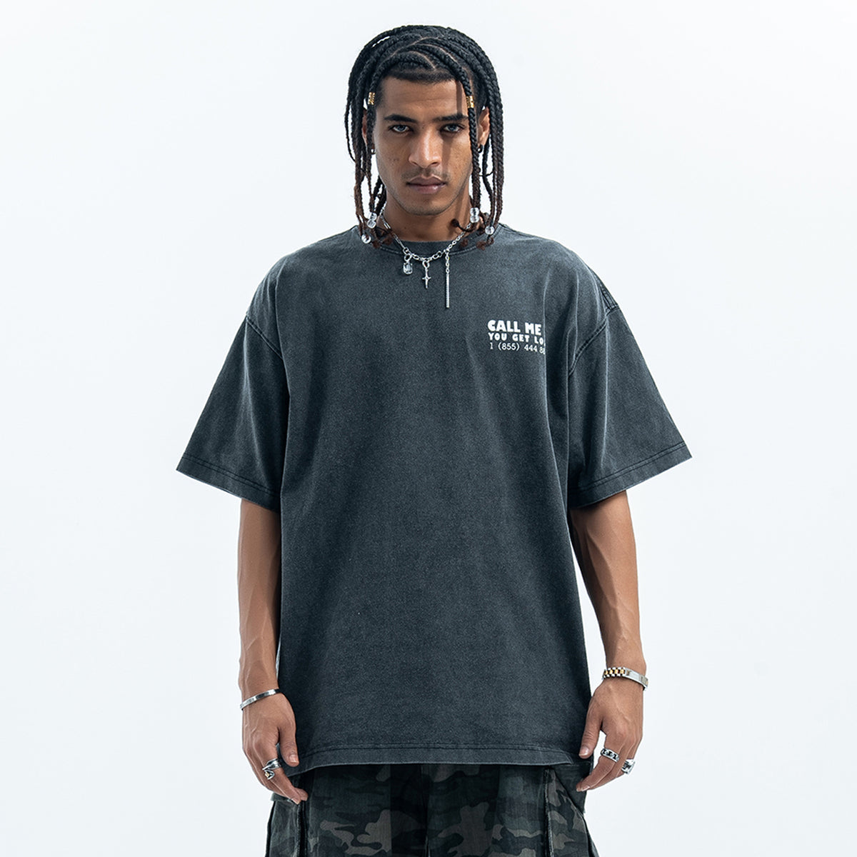 Love affair t-shirt retro photograph top lovers tee in cream