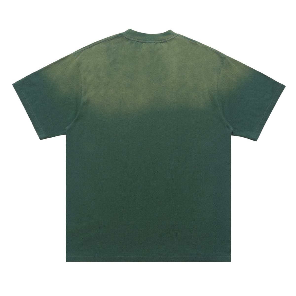 Horror cartoon t-shirt creepy anime top grunge retro tee in Green