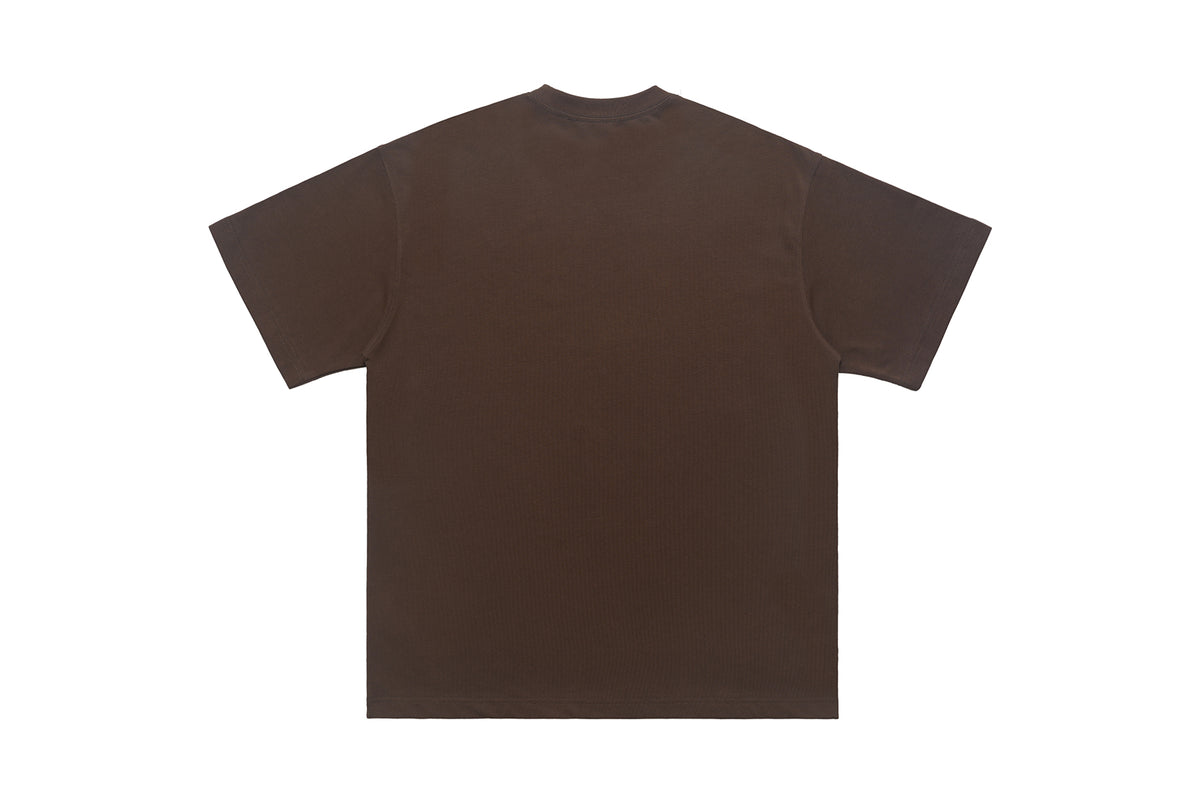 Psychedelic t-shirt graffitit top escape slogan tee raver jumper in black