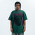 Arabic t-shirt hip-hop tee grunge rapper top in green