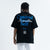 Control slogan t-shirt motivational top 90s tee in black