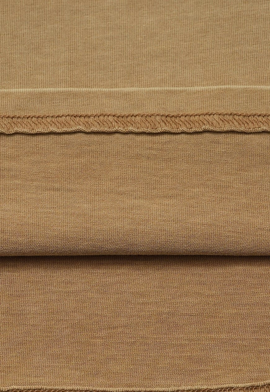 Cross print t-shirt Gothic writing tee grunge punk top brown