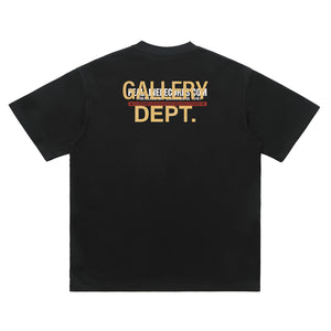 Punk rocker t-shirt retro band top in Black