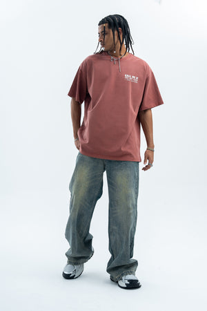 Love affair t-shirt retro photograph top lovers tee in cream